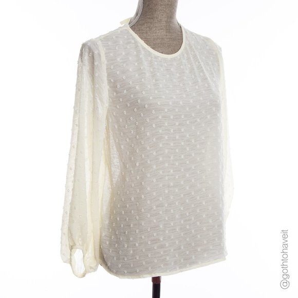 George Boho Sheer Blouse - Picture 4 of 9